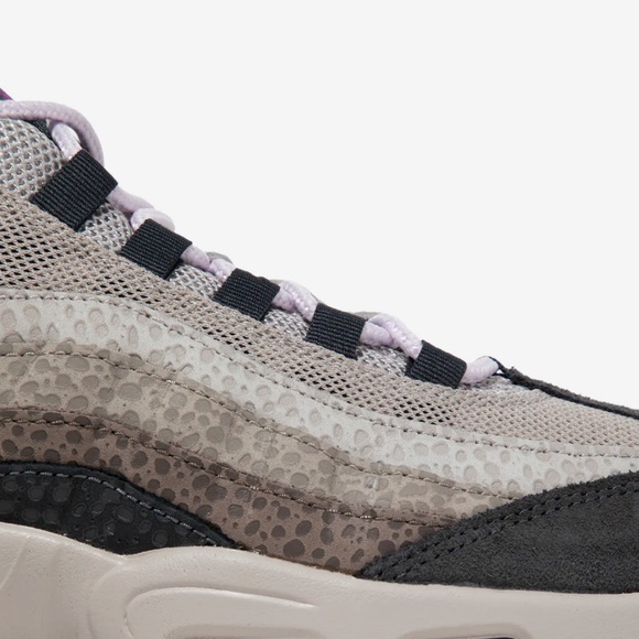 NIKE Air Max 95 Viotech Anthracite Safari Suede Women's 9 - Picture 9 of 12